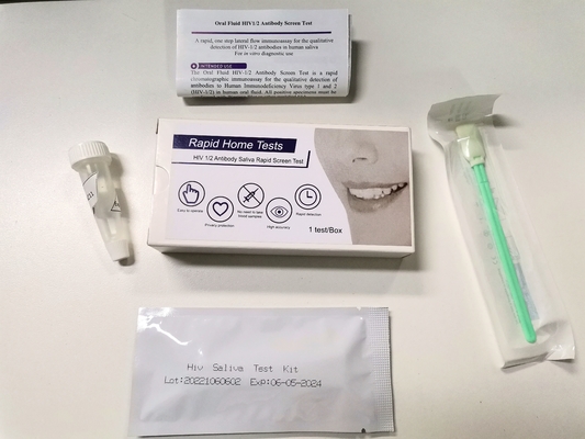 De nauwkeurige Hiv 1&amp;2 Snelle Gemakkelijke Proefopname test thuis zonder Mondeling Bloedspeeksel