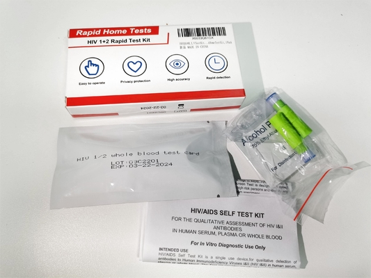 Type 1type - 2 99,5% Specificiteithiv Snelle Testuitrustingen 25pcs per Doos