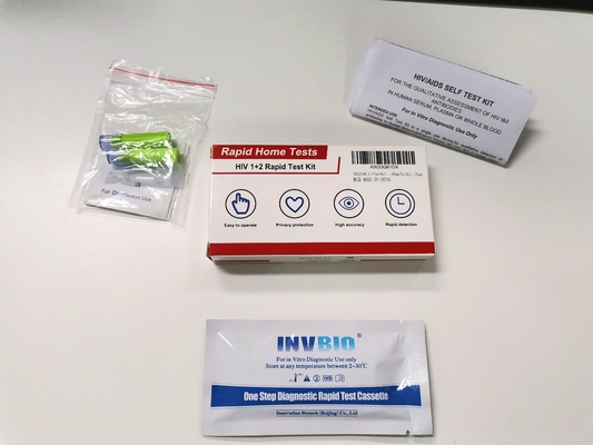 Oem Hiv Rapid Test Kits Volbloed Diagnostiek Huisgebruik Zelftest