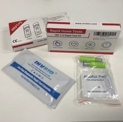 Hoge Gevoelige 1/2 Snelle Hiv Test Kit Home Use