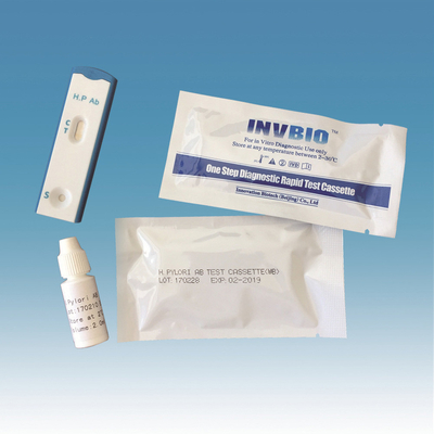De Kruktest Kit Cassette van de antilichamen Snelle Opsporing H Pylori