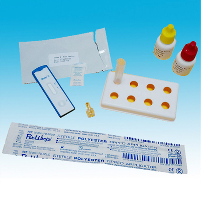 25pcs/Box snelle Streptokok-Testuitrusting, de Snelle Streptokok-Nauwkeurigheid van de Keeltest 99%