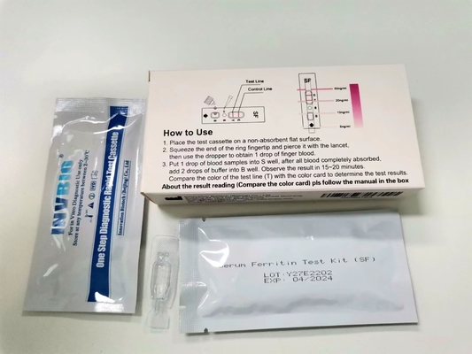 Ferritin van het vroege Opsporingsserum Test Kit Rapid Diagnostic Device