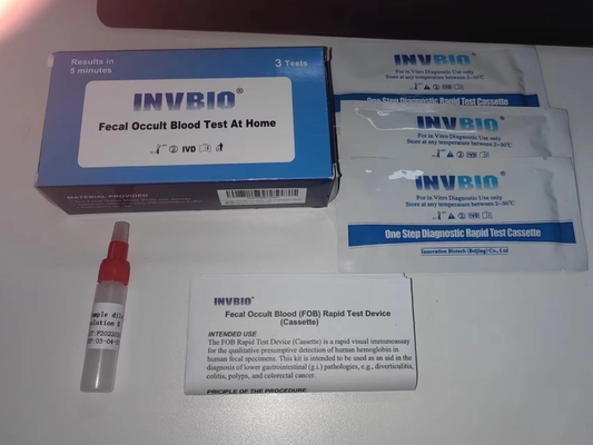 1 stuks Fobt-testkit / Tumormarkers Testcontroles voor bloed verborgen in ontlasting