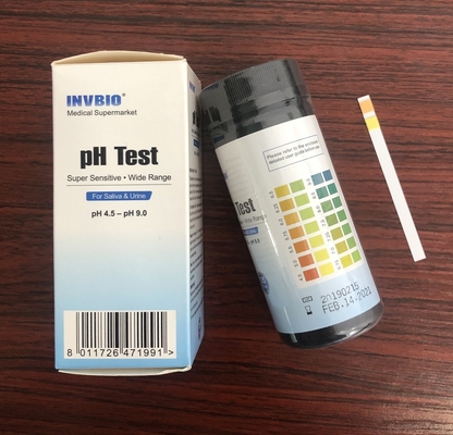 Zuurheid en Alkaliteitsspeekselph Teststroken 4,5 tot 9,0