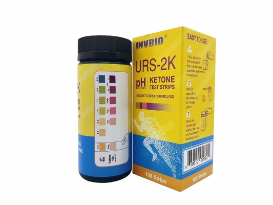 Urineonderzoekketo Ph Test in Één Fda van de Urinestrook Goedgekeurd Ce Fsc