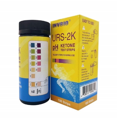 Urs-1232 60s Keto Urine Strips Fda Ce Fsc Goedgekeurd