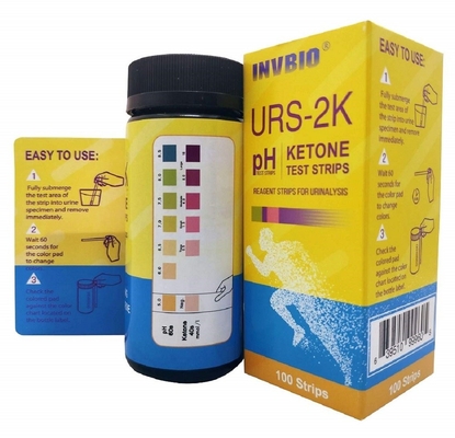 Urs-1232 60s Keto Urine Strips Fda Ce Fsc Goedgekeurd