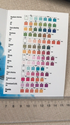 Hoge de Kwaliteitstest Kit Detect Ph Hardness Chlorine van het 95,6% Gevoeligheids Drinkwater