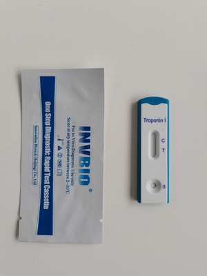 Troponine I Ctni-Test Geheel Bloed/Serum/Plasma Snelle Kenmerkende Troponinekaarten