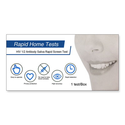 Onmiddellijke Hiv van het speekselantigeen Test Kit Infectious Disease At Home