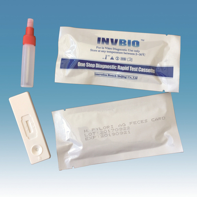 Hoge Gevoeligheid Één de Snelle Test Kit With Colloidal Gold Method van het Staph Pylori Antigeen