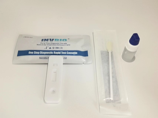 Van de Testuitrustingen van Hcv van het hepatitisc Virus Snelle Kenmerkende de Cassette Hoge Gevoeligheid