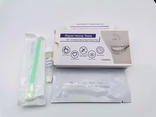 99% Oraquick Speeksel Hiv orale swab test nauwkeurigheid Invbio In vitro diagnostisch gebruik
