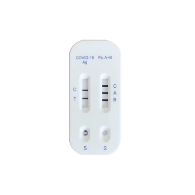 Snelle en nauwkeurige Cov - 2 influenza A / B zelftest voor dubbele diagnose 1 stuks/doos