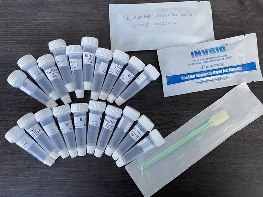 Accuratesse betrouwbaarheid Covid-19 orale vloeistof Rapid Antigen Test Kit