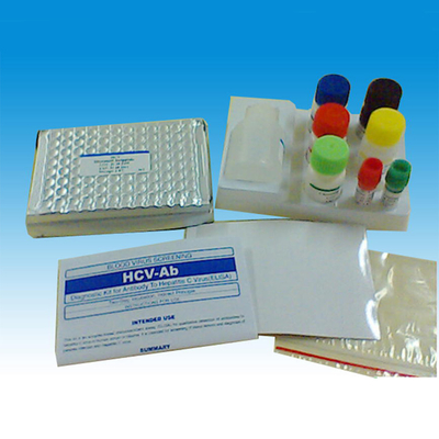 Gebruik 96 van HAV IgM Elisa Test Kit Plate Human Tests per Doos