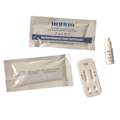 Van het de Toxoplasmosehuis van IgGigm TOXO de Test Kit Colloidal Gold Chromatography