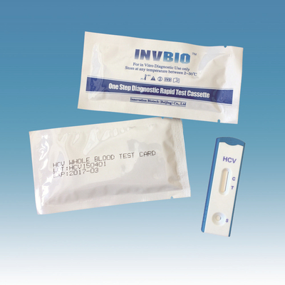 Medische IVD snelle de Testkaart van diagnostische testuitrustingen anti-HCV