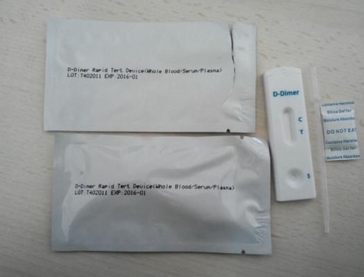 Het Plasma van het D-Dimeer van het geheel Bloedserum de Snelle kwalitatieve opsporing Testapparaat