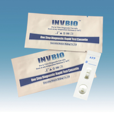 Het Gehele Bloed AFP Alpha Fetoprotein Test Kit ISO 13485 van INVBIO