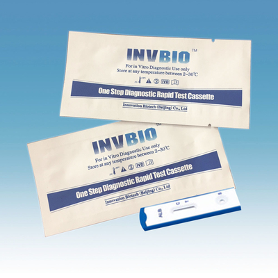 Goud van de Urinemau microalbumin test kit colloidal van INVBIO het eenvoudige