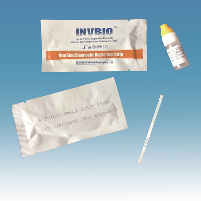 Syfilis-teststrip voor professionele medische hulpmiddelen Een stap voor het ziekenhuis
