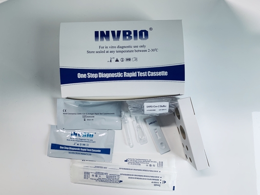 Boven 99%-Nauwkeurigheid Covid 19 Snelle Test Kit Nasal Swab Collection