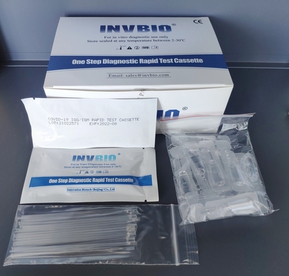 SARS-CoV-2 ab-OEM van de Testkit colloidal gold van Antilichamenigg Igm Snelle