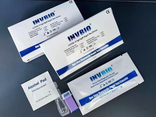 FDA-Ce keurde Covid 19 de Snelle goed Uitrusting van het het Antilichamenhuis van IgG IgM van de Testkaart