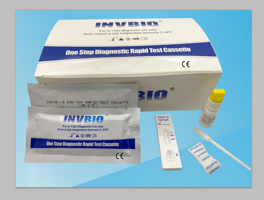 De Colloïdale Gouden Snelle Test Kit For Antibody COVID19 van Ce FSC FDA IgG IgM