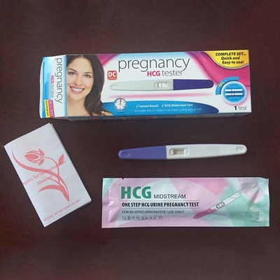 Zelf Vrouwelijke Midstream van het Huiskit hcg pregnancy rapid test van de Vruchtbaarheidstest