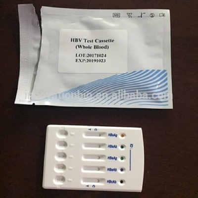 HBV-Uitrustingen van de Infectieziekte de Snelle Test voor Comité van Hepatitisb het Multitest 5