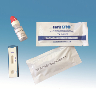 Medische IVD HIV van de Geheel Bloed Trilijn Snelle Test Kit Accuracy 99%