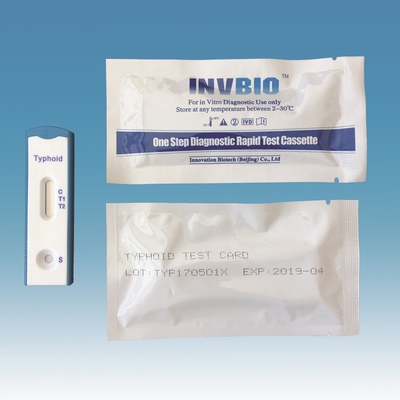 Van de de Infectieziekte Snelle Test van het tyfusantilichaam Ab Uitrustingen 98,5% Nauwkeurigheid