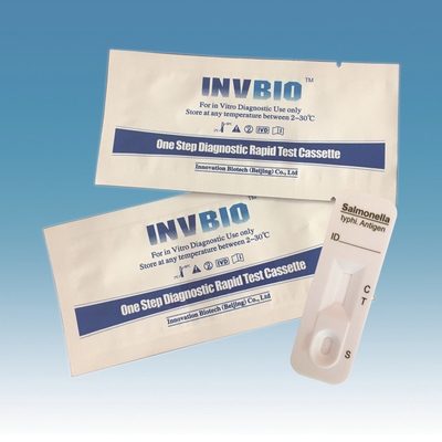 Van de de Tyfustest van 25 Ng/Ml-Faecaliënsalmonella's Uitrusting 25 Tests/Doos