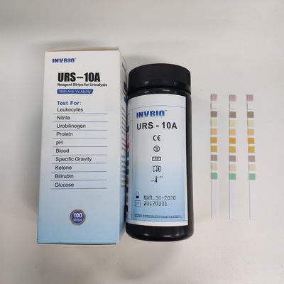 Snelle Test 10 van Ce van de Teststroken van het Parameterurineonderzoek de Kwalitatieve Opsporing
