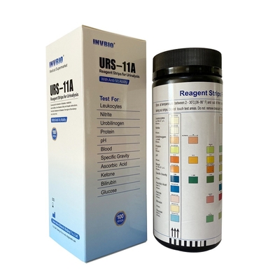 Van het de Parameterurineonderzoek van INVBIO 10 de Teststroken in vitro