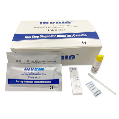 Colloïdale Gouden Covid 19 het Antilichamentest Kit Home Use van Ab IgG IgM