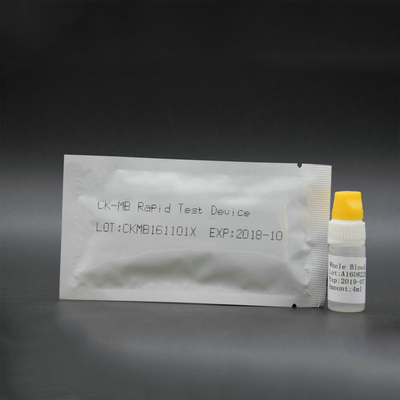 Één Hart de Tellerstroponine I Snelle Test Kit Qualitative Detection van Stap CK-MB